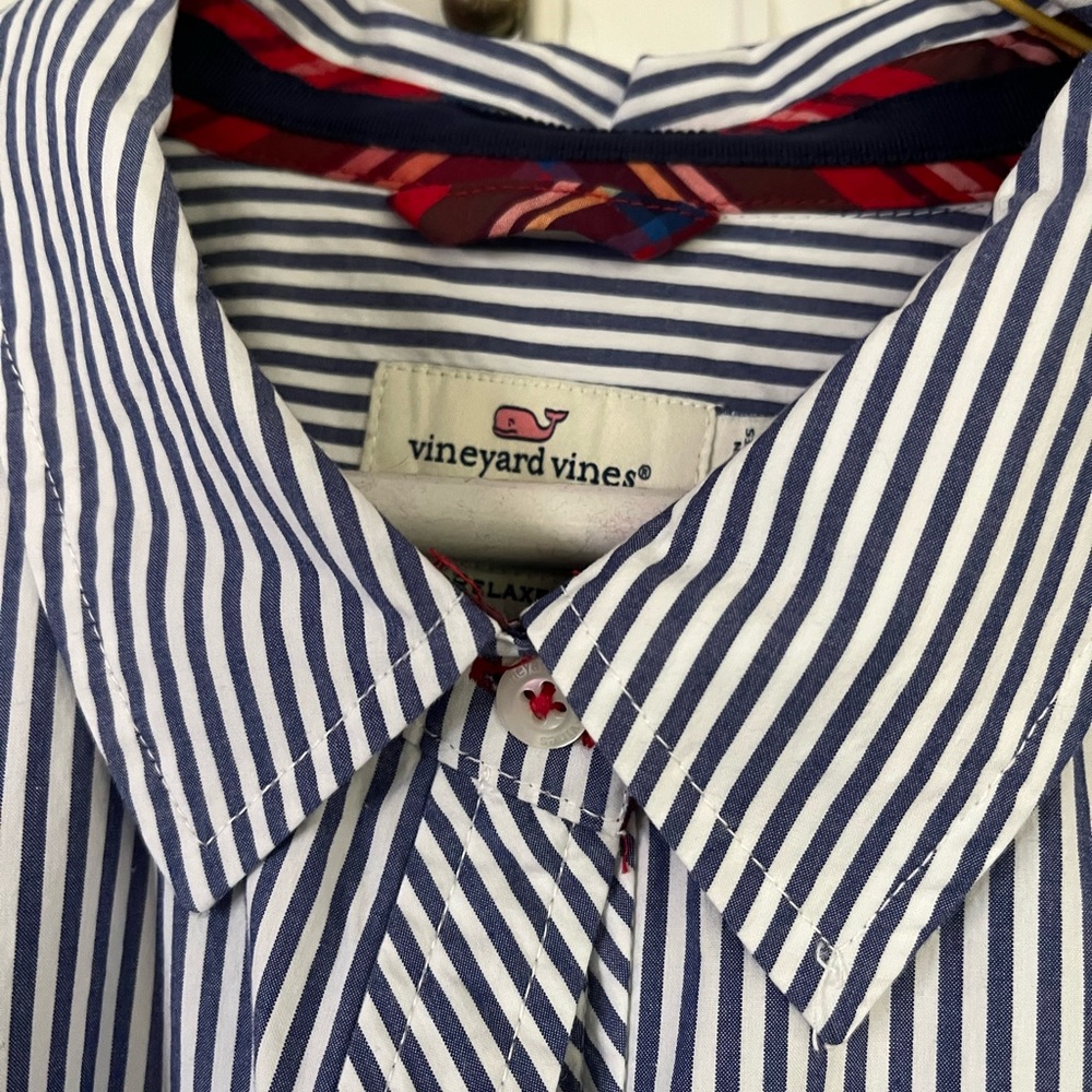 Vineyard Vines striped shirt size 16 NEW